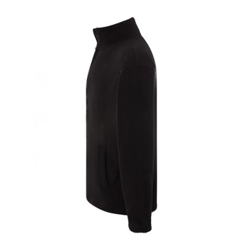 Ciepły POLAR FLRA 300g Męska Bluza polarowa BK 4XL