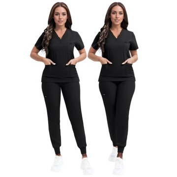 NOWY UNIFORM DAMSKI KOMPLET KOSZULKA SPODNIE różne kolory roz.S-XXL