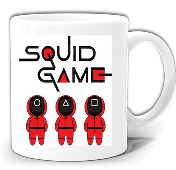 KUBEK DLA FANA SQUID GAME STRAŻNIK+PUDEŁKO GW627