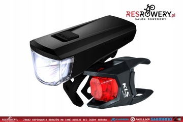 КОМПЛЕКТ ОСВЕЩЕНИЙ ДЛЯ ВЕЛОСИПЕДА KELLYS KLS NOBLE