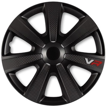 KOŁPAKI 14 czarne do ALFA FORD HONDA SEAT SKODA VW