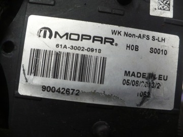 JEEP GRAND CHEROKEE WK2 FACELIFT MODUL ZÁHYB XENON 90042672