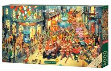 PUZZLE 4000 OBRAZ ART KARNAWAŁ W RIO 9+ CASTOR