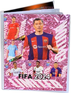 ALBUM duży A4 do umieszczania kart Limited Edition FIFA 2024 z Listą kart