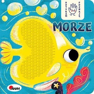 Książka sensoryczna morze dotykam i poznaję