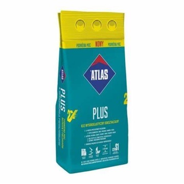 ATLAS PLUS KLEJ wysokoelas. do płytek C2TE S1 5KG