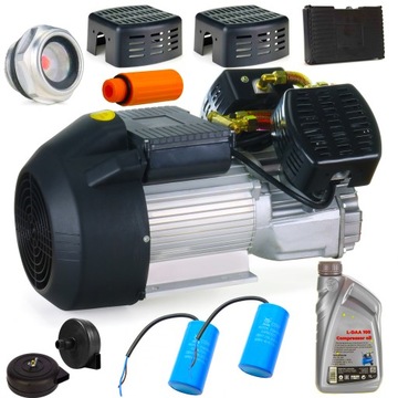 Silnik elektryczny 2.2kW z pompą kompresora powietrza 8bar 540L/min 50,100L