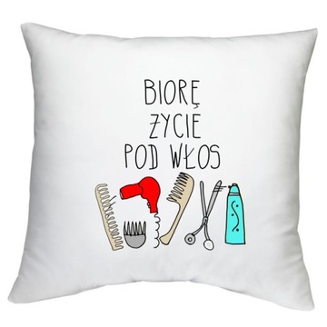 PODUSZKA FRYZJER FRYZJERKA kosmetyczka WZORY