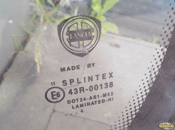 LANCIA DELTA II 1.8 1995R - SKLO (OKNO) ČELNÍ PŘEDNÍ