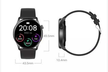 ЖЕНСКИЕ ВОДОНЕПРОНИЦАЕМЫЕ СПОРТИВНЫЕ СМАРТ-ЧАСЫ GWR201 PRO