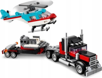 Набор кубиков LEGO Creator 3in1 «Грузовик и вертолет» 31146