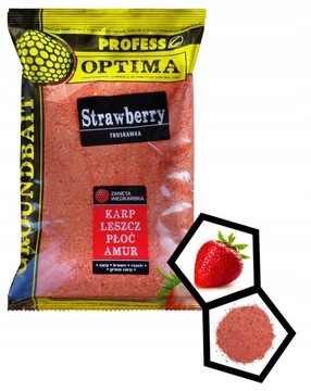 ПРОФЕСС - Прикормка - ОПТИМА - 1кг - КЛУБНИКА
