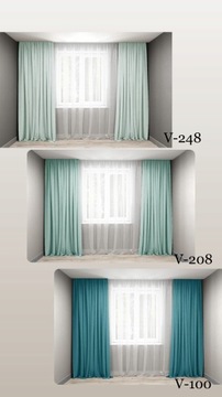 Образец шторной ткани EFE COLORS blackout.