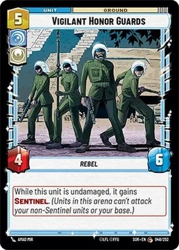 Vigilant Honor Guards |048/252|SOR|Spark of Rebellion| Common