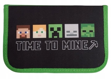 PIÓRNIK MINECRAFT szkolny rozkładany pojedynczy