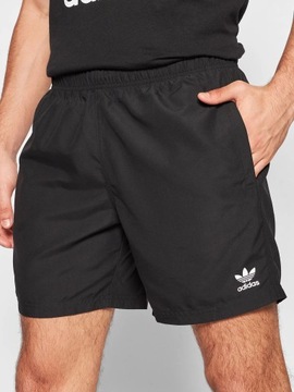 3021 SPODENKI ADIDAS ORIGINALS MĘSKIE Z KIESZENIAMI SPORTOWE CZARNE M