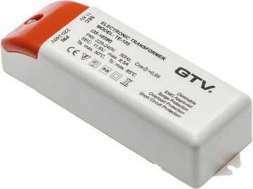 Transformator elektroniczny do żarówek halogenowych TE-60, max 60W, GTV
