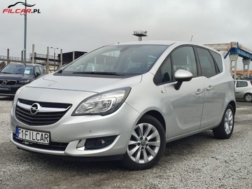 Opel Meriva II Mikrovan Facelifting 1.4 Turbo ECOTEC 140KM 2015 Opel Meriva GWARANCJA Zarejestrowany Udok. przebieg NOWY ROZRZAD Zamiana R, zdjęcie 1