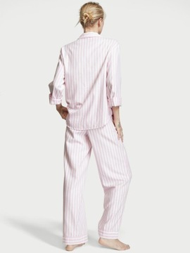 Victoria's Secret piżama flanelowa bawełna rozmiar M/L regular