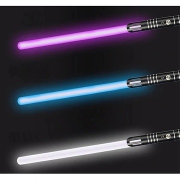 ЗВЕЗДНЫЕ ВОЙНЫ МЕТАЛЛ СВЕТОВОЙ САБЕЛЬ СВЕТЯЩИЙСЯ ВОИН 80 СМ
