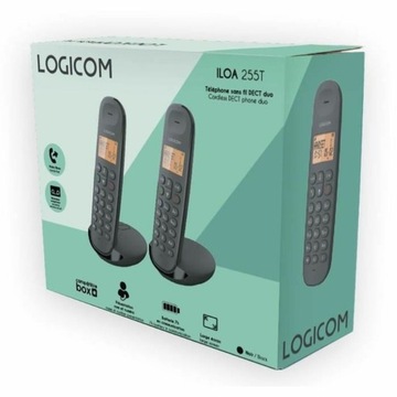 Telefon Stacjonarny Logicom DECT ILOA 255T DUO