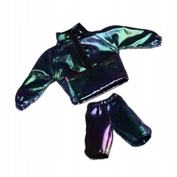 1/12 Figure Doll Clothes Suit Outfit Trendy Black