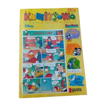 Komiksowo, nr 50 (95) / 2001 r. Dodatek Gazety Wyborczej.