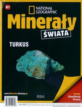 KOL. MINERAŁY ŚWIATA nr 81 - TURKUS