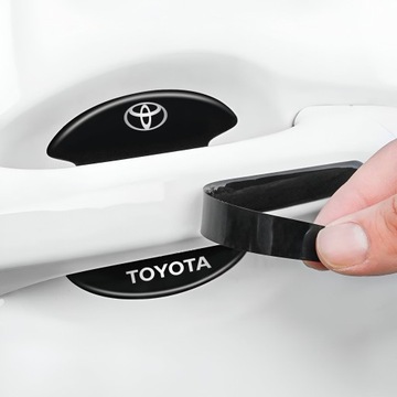 ПРОЧНАЯ ЗАЩИТНАЯ ФОЛЬГА ДЛЯ ДВЕРНЫХ РУЧОК Наклейки на автомобиль TOYOTA