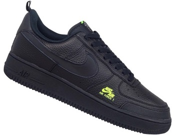 NIKE AIR FORCE 1 LV8 UTILITY CV3039 002 BUTY MĘSKIE CZARNE SKÓRZANE