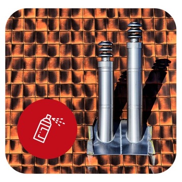 ТЕРМОСТОЙКАЯ КРАСКА-СПРЕЙ ДЛЯ КАМИНОВ 400 МЛ HANSA СЕРО-КОРИЧНЕВЫЙ 800°C