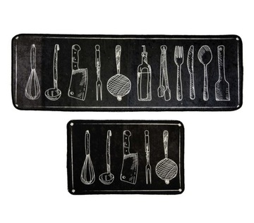 Chodniki do kuchni antypoślizgowe Dywanik / mata Kitchen ECOSER 1745 KEMMAX