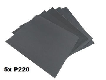 ЛИСТ ШЛИФОВАЛЬНОЙ БУМАГИ ПО ДЕРЕВУ 230Х280мм гр.220