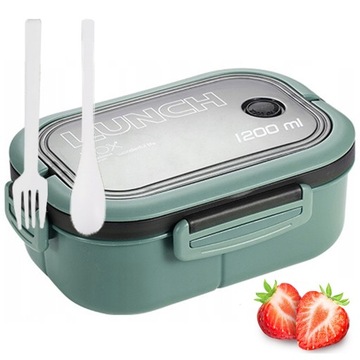 LUNCH BOX ŚNIADANIÓWKA DZIECKA NA PUDEŁKO 1200ML