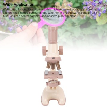 Microscope Explorer Set для детей 1200x HD BF увеличение