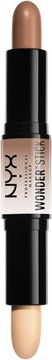 Paleta rozświetlaczy w sztyfcie NYX Professional Makeup mix odcieni WS01