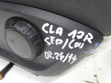 KOMPLET SEDADLA POHOVKA PODPORA KŮŽE MERCEDES CLA W117 AMG