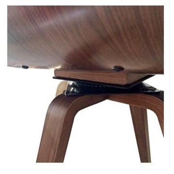 Металлический проигрыватель 198х198мм двойной, 200кг, черный