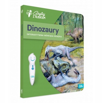 Читайте с Альбиком интерактивную книгу ДИНОЗАВРЫ