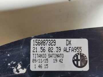 ALFA ROMEO MITO 2011 ZADNÍ STRANA PRAVÁ SVĚTLO