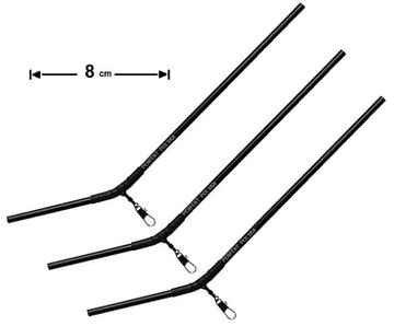 DOBRA MOCNA RURKA ANTYSPLĄTANIOWA GIĘTA PERFEKT 8 cm - 3 szt.