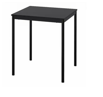 IKEA SANDSBERG Stół czarny 67x67 cm