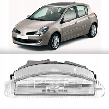 LAMPA ZÁSTRČKA OSVĚTLENÍ TABULKY RENAULT CLIO