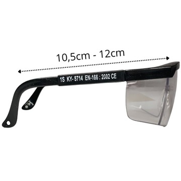 OKULARY OCHRONNE DO NERF + 30SZT STRZAŁEK ZESTAW