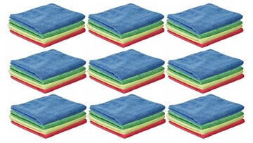 10 X ŚCIERKA MIKROFIBRA 40x40 GRUBA MIĘSISTA 320G