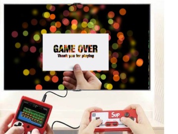 Mini konsola retro przenośna Gameboy 400 gier + pad tv