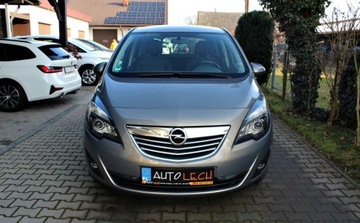 Opel Meriva II Mikrovan 1.4 Twinport ECOTEC 100KM 2010 Opel Meriva 1.4 i Tapicerka czesciowo pokryta skora Tempomat 1 rok gwar, zdjęcie 1