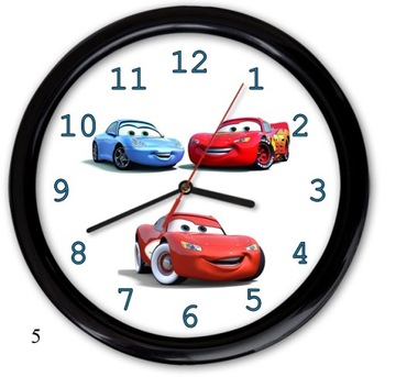 Настенные часы AUTA AUTKA CARS CAR детские PL