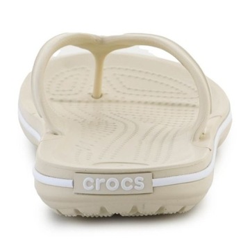 JAPONKI CROCS CROCBAND FLIP # UNISEX # 11033-2Y2 # BEŻOWE # 37-38 # M5/W7