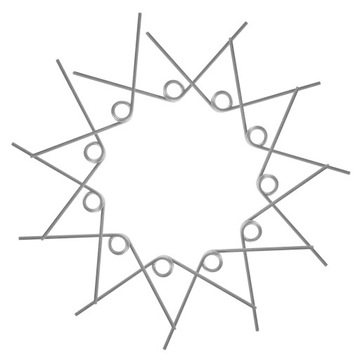 Ручные секаторы с пружинами, торсионные ножницы для ветвей, 10 шт.